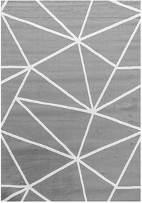 Kilimas vidaus Ayyildiz Base Geometric 2860, balta sp./pilka sp., 290 cm x 200 cm