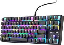Laidinė žaidimų klaviatūra Preyon Blue Blitz Claw Gateron Blue, Anglų (US), juoda sp.