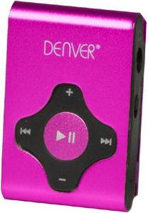 Проигрыватели MP3 Denver MPS-409 MK2, розовый цв., 4 ГБ