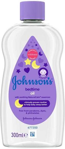 Kūno aliejus Johnson's Baby Bedtime Oil, 300 ml