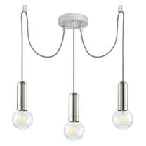 Valgusti rippuv Leuchten Direkt Turn Me 14776-55, E27, 3 x 60 W / kroom v.