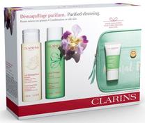 Veido priežiūros priemonių rinkinys Clarins, 415 ml