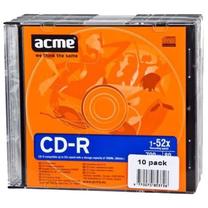 Ierakstāms kompaktdisks Acme, 700 MB, 10gab.