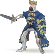 Фигурка-игрушка Papo Blue King Richard 427462, 6 см, синий цв./серебристый цв.