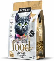 Sausas kačių maistas Dr Malou Kitten, vištiena//, 1 kg