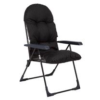 Lauko kėdė Patio Samar C012-07PB, juoda sp., 70 cm x 59 cm x 104 cm