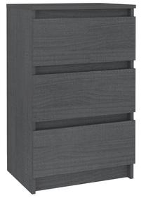 Komoda VLX 808087, pilka sp., 64 cm x 40 cm x 29.5 cm