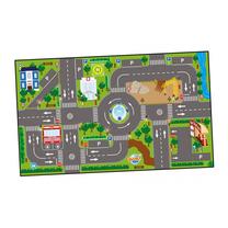 Paklājs Buki Playmat City, daudzkrāsaina, 120 cm x 72 cm