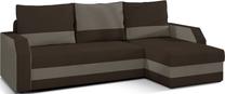 Kampinė sofa Giulio Alova 48, Alova 10, pilka sp., 150 x 237 cm x 90 cm
