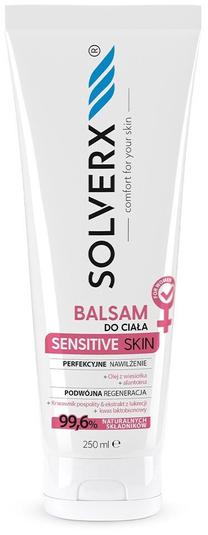 Ķermeņa balzams Solverx Sensitive Skin, 250 ml