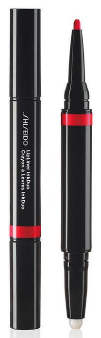 Lūpų pieštukas Shiseido InkDuo, 1.1 g, 08 true red
