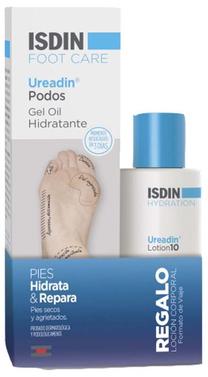 Kāju kopšanas komplekts Isdin Moisturizes And Repairs Feet Ureadin, 2 gab.