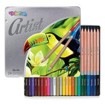 Krāsainie zīmuļi Colorino Artist, 24 gab.