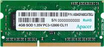 Operatyvioji atmintis (RAM) Apacer AS04GFA60CATBGJ, DDR3, 4 GB, 1600 MHz