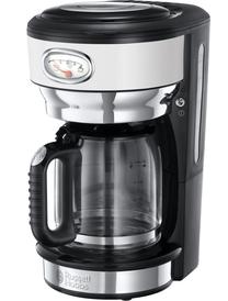 Filtra kafijas automāts Russell Hobbs Retro Vintage White 21703-56, balts krās.