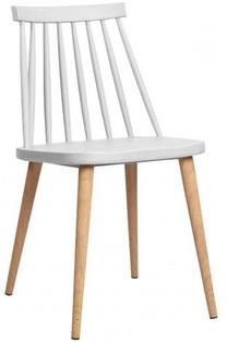 Valgomojo kėdė Avanti, balta sp., 43 cm x 48 cm x 77 cm