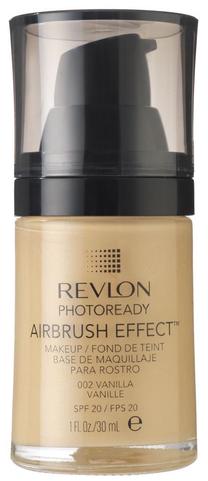 Skystas makiažo pagrindas Revlon Photoready Airbrush Effect, SPF 20, 002 vanilla, 30 ml