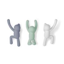 Sieninė drabužių kabykla Umbra Buddy Pastel, 8 cm, įvairių spalvų