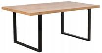Stalas, šviesiai ruda sp., 160 cm x 90 cm x 76 cm