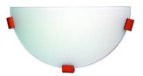 Lampa sienas Candellux Lighting Bianca 11-50277, E27, 1 x 60 W, balta krās. / balta krās.