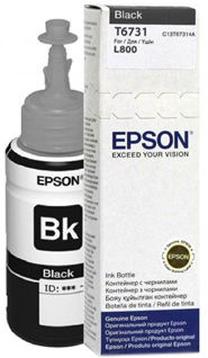 Rašalas Epson T6731, juoda sp., 70 ml