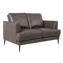 Sofa Home4you Leo 16796, pilka sp., 86 x 136 cm x 85 cm