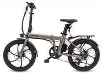 Elektrinis dviratis Beaster Hero, 20", 20", 250 W, 10.5 Ah, pilka sp.