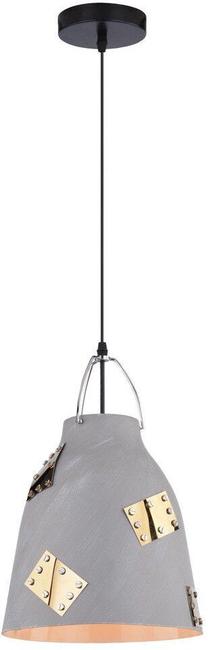 Valgusti rippuv Candellux Patch 31-43269, E27, 1 x 60 W, kuldne v./hall v. / must v., 25 x 27 cm