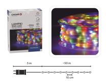 Lempučių girlianda LED0139, 53 m, įvairių spalvų, 500 LED