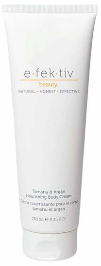 Kūno kremas E.fek.tiv Tamanu and Argan Nourishing, 250 ml