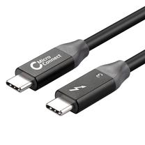 Kabelis MicroConnect Thunderbolt 3 -Thunderbolt 3 TB3020 Thunderbolt 3, Thunderbolt 3, 2 m, melna krās.