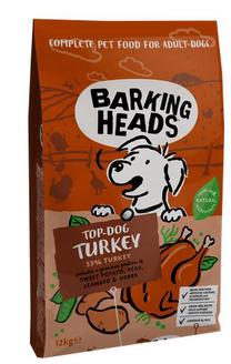 Сухой корм для собак Barking Heads Top Dog Turkey, индюшатина, 12 кг