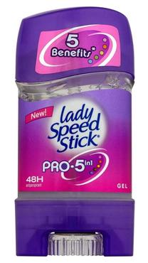 Ķermeņa dezodorants Lady Speed Stick Pro 5in1, 65 g