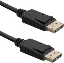 Vads Qoltec DisplayPort v1.4 Displayport, Displayport, 1.5 m, melna krās.