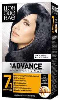 Matu krāsa Llongueras Color Advance, bluish black krās., Bluish Black 2.10, 125 ml