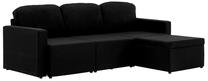 Sofa-lova VLX 3-Seater Modular 288792, juoda sp., 149 x 216 cm x 72 cm