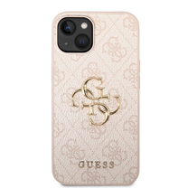 Telefono dėklas Guess GUHCP14S4GMGPI, rožinė sp., Apple