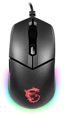 Laidinė žaidimų pelė MSI Clutch GM11, juoda sp.