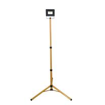 Celtniecības prožektors ar statīvu, brīvi stāvošs Okko E023EE E023EI, 50 W, 4250 lm, 4000 °K, IP65, dzeltena krās.