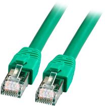 Сетевой кабель EFB RJ-45, RJ-45, 3 м, зеленый цв.