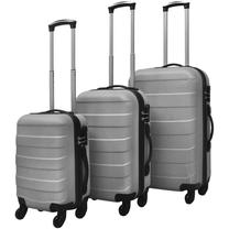 Комплект чемоданов VLX HardCase 91142, серый цв., 66 x 41 x 24 см
