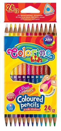 Spalvoti pieštukai Colorino, 33046PTR, 12 vnt.