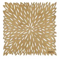 Stalo padėkliukas Hermia Pointy Honey, 36 cm x 36 cm x 36 cm, 6 vnt., Geltona sp.