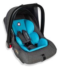 Nešiojama autokėdutė su lopšiu Lionelo Noa Plus, mėlyna sp./pilka sp., 0 - 13 kg