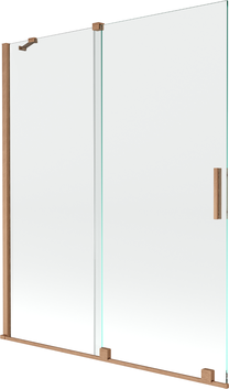 Vannas siena Mexen Velar II, 140 cm x 150 cm, brushed copper krās./rūdītais