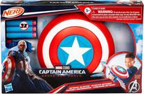 Žaislinis šautuvas su kulkomis Hasbro Nerf Captain America F9302 Mėlyna sp./Raudona sp.