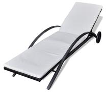 Lauko gultas VLX 42489, juoda sp.