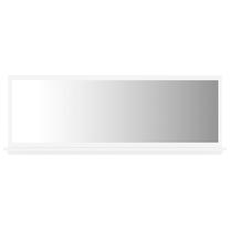 Spogulis VLX 804589, stiprināms, 100 cm x 37 cm, balta krās.