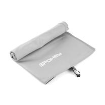 Sportinis rankšluostis Spokey Sirocco 924993, pilkas, 80 cm x 40 cm