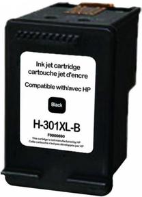 Rašalinio spausdintuvo kasetė Uprint H-301XL-B-UP, juoda sp.